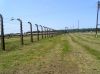 Na terenie dawnego Niemieckiego Nazistowskiego Obozu Koncentracyjnego Auschwitz.